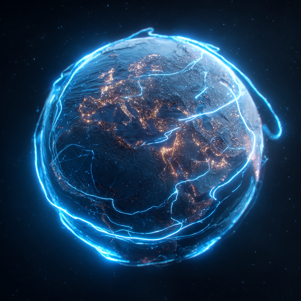 Ícone de Supply Chain e Comércio Exterior